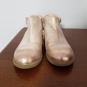 Cat & Jack Rose Gold Ankle Boots